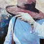 <I>Incognito</I>, acrylique, 20"x16"